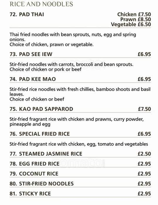 Menu At Greedy Elephant Restaurant Weybridge