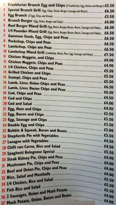 Menu At Munchy S Cafe Edgware Burnt Oak Broadway