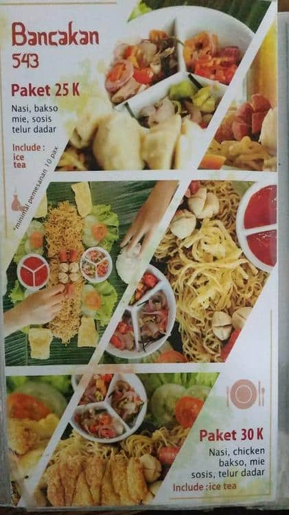 Menu At Roti Bakar Restaurant Tangerang