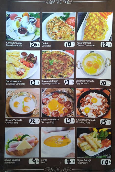 Menu At Apples Cafe Istanbul Hobyar Vak F Han Sokak Rahvanc Sokak