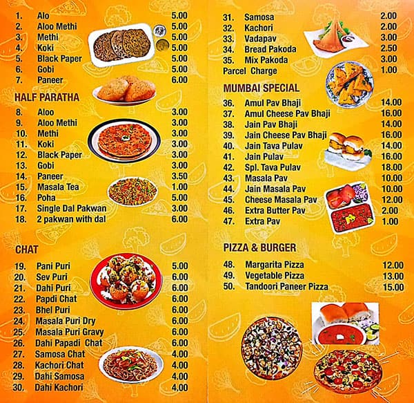 Menu Of Rokn Al Fahedi Cafe Meena Bazaar Dubai