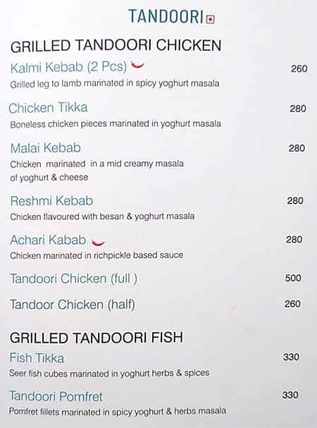 Menu At Nandhini Deluxe Andhra Restaurant JP Nagar Bengaluru 726 A