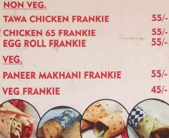 Oye Frankie Menu Menu For Oye Frankie Necklace Road Hyderabad Zomato