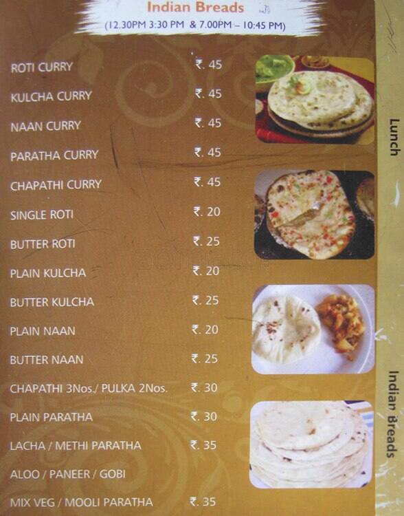 Menu At Hotel Green Leaf Bengaluru Xm M