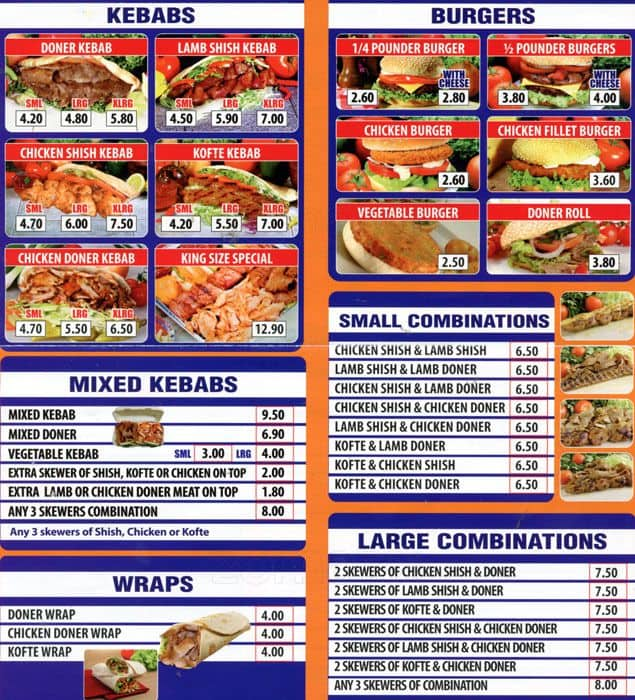 King Kebab Menu Menu For King Kebab Feltham London Zomato UK