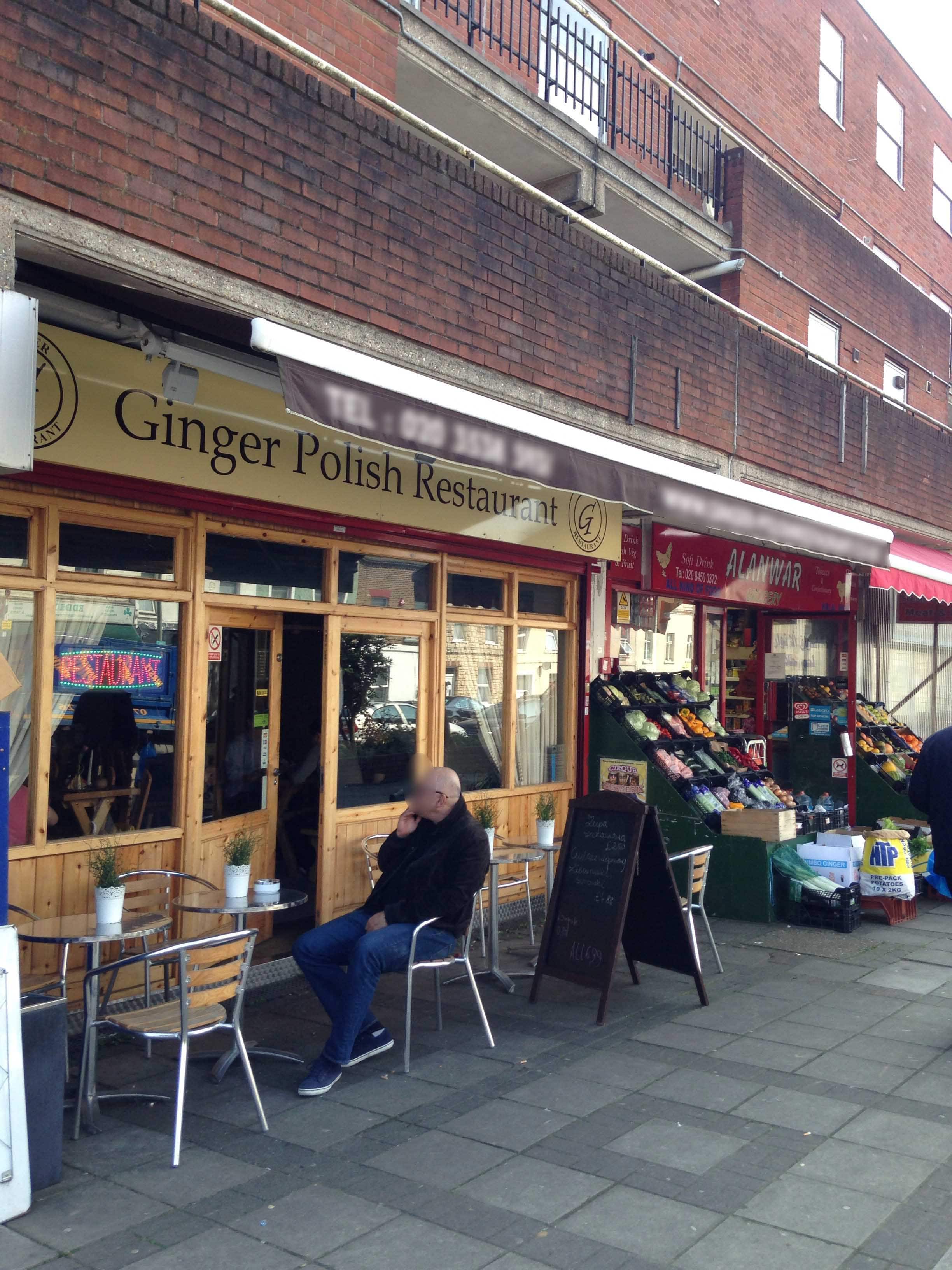 Ginger Polish Restaurant | 174 Cricklewood Lane, Cricklewood, London NW2 2DX | +44 20 3538 5931