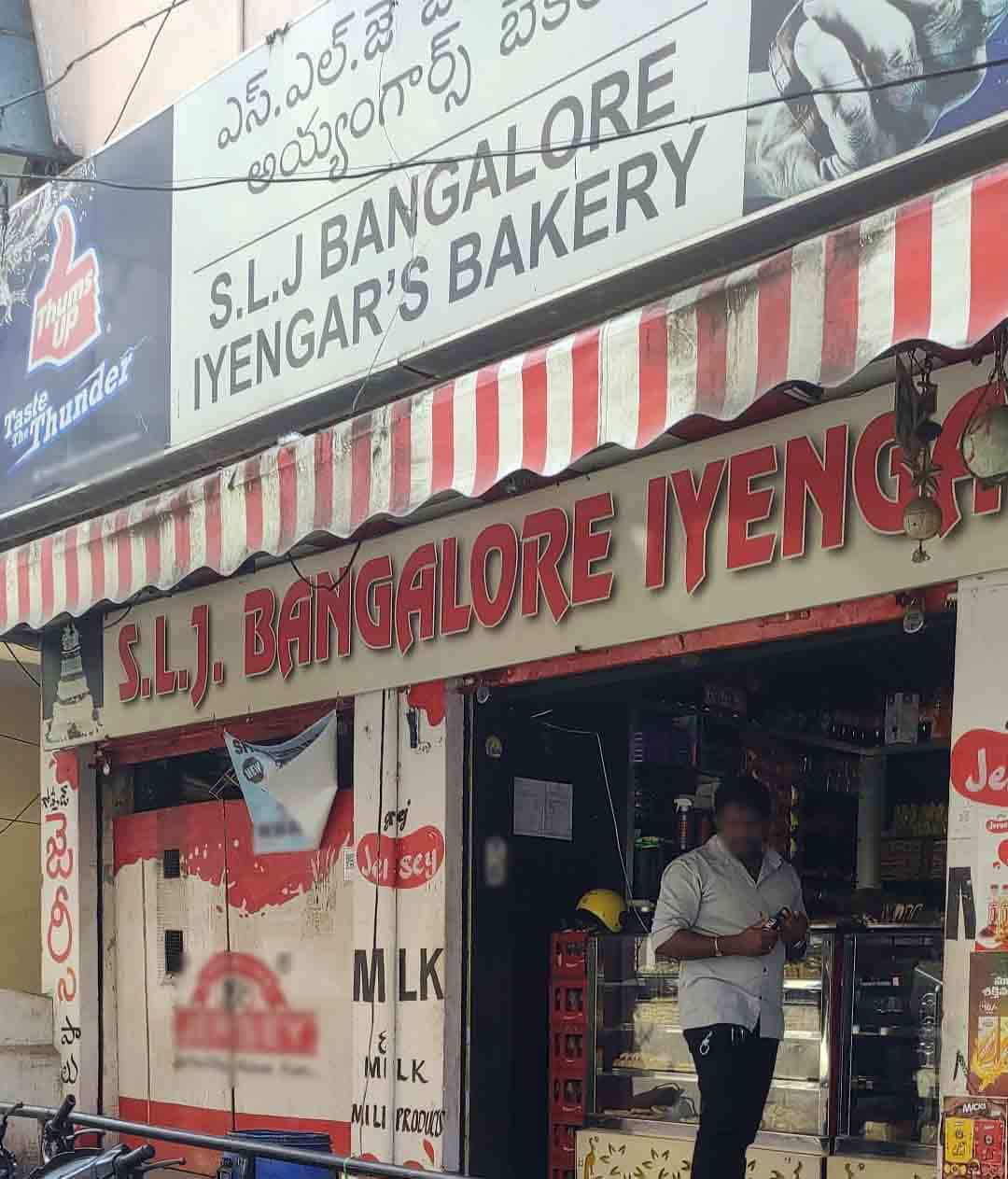 Menu Of Slj Bangalore Iyengar Bakery Begumpet Hyderabad