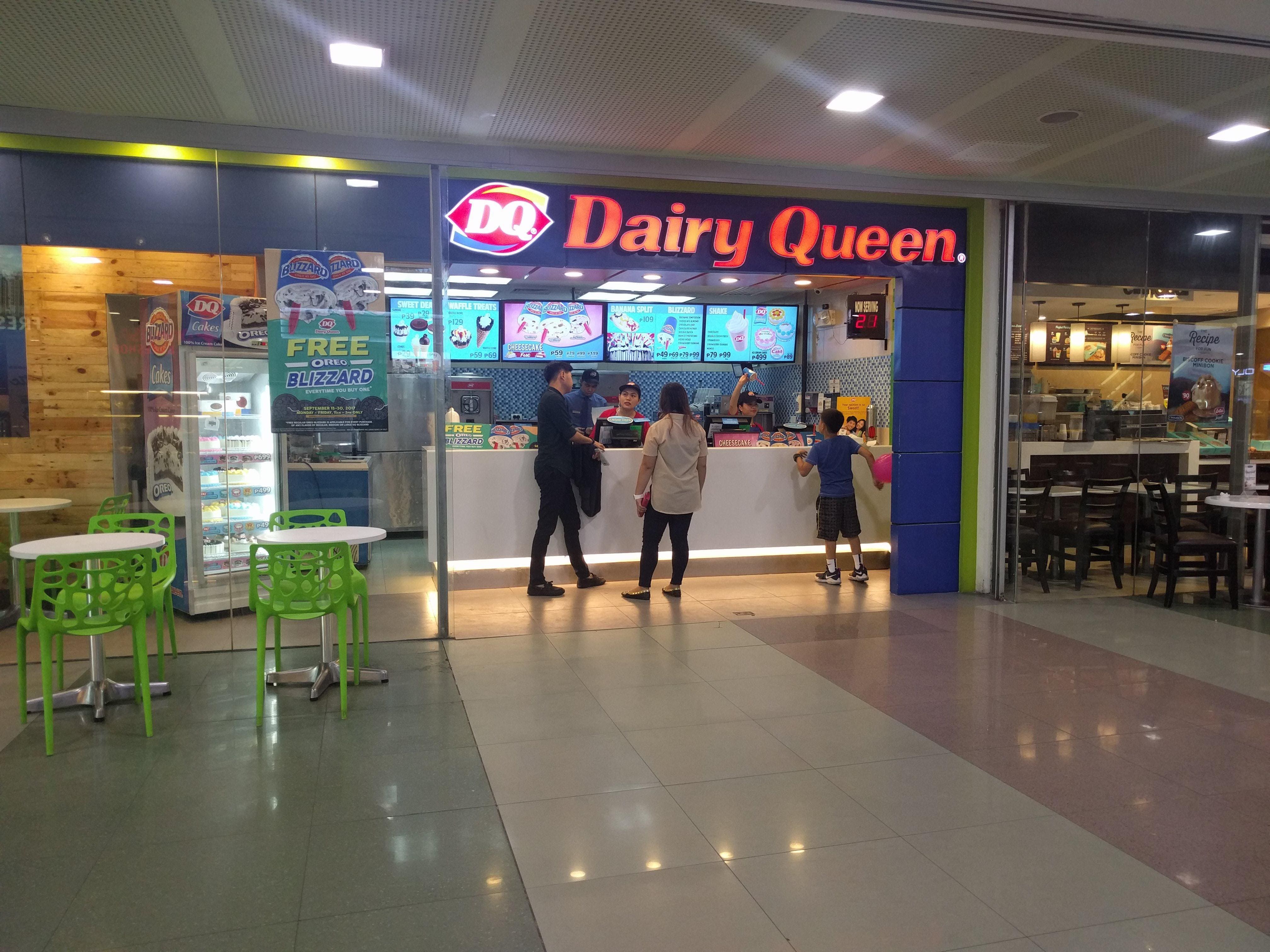 Dairy Queen Menu Menu For Dairy Queen Bago Bantay Quezon City