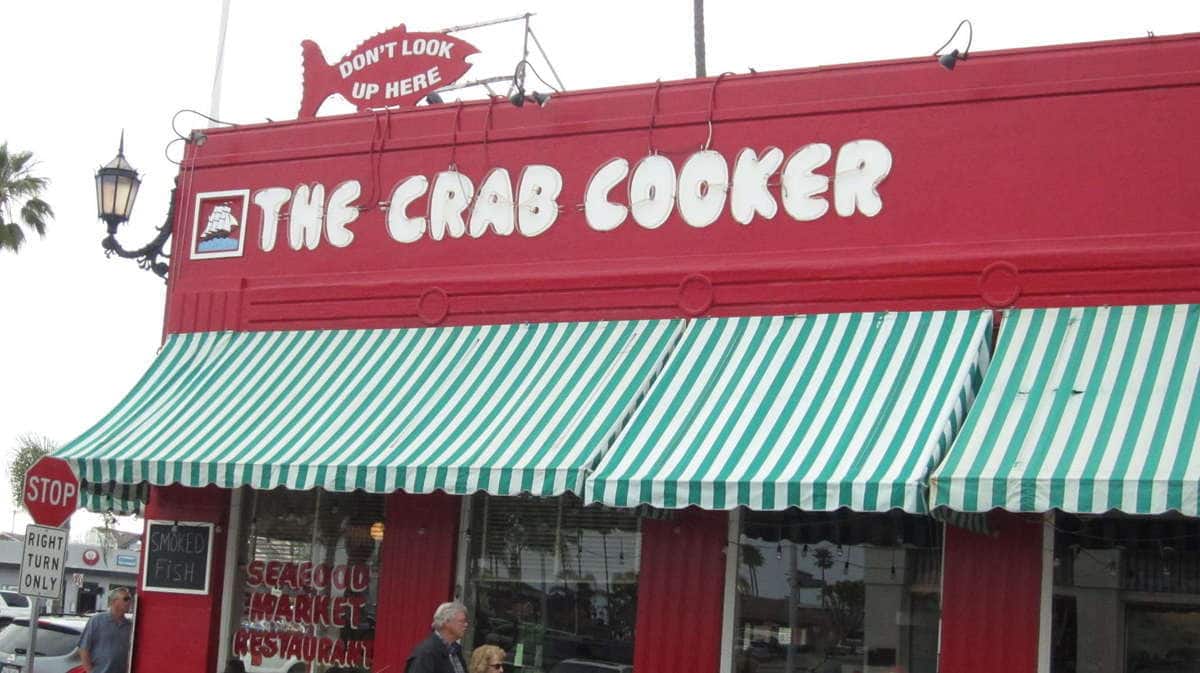 Menu Of The Crab Cooker Newport Beach Orange County