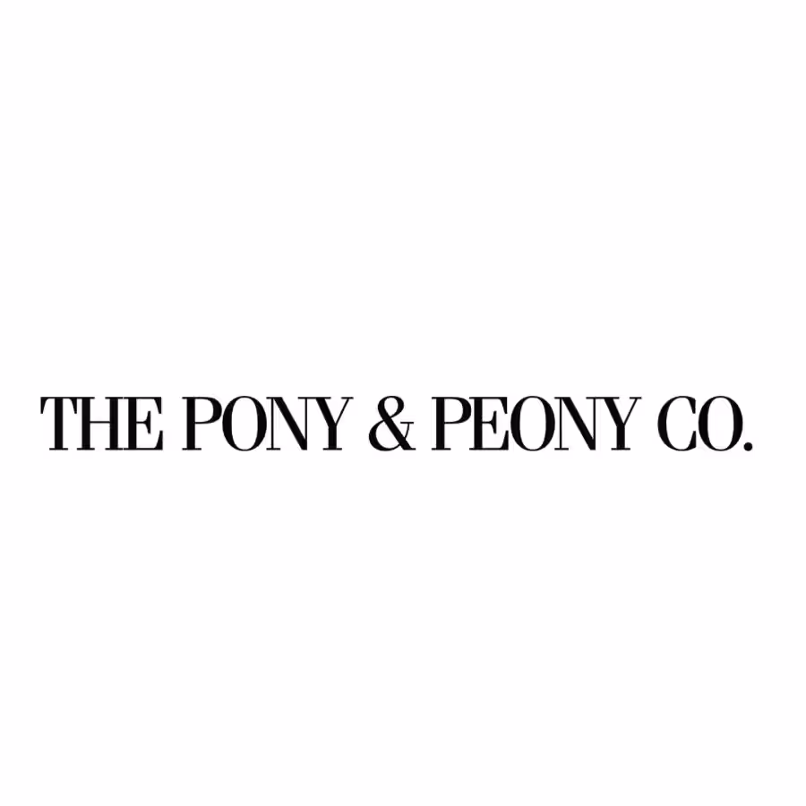 THE PONY AND PEONY CO.