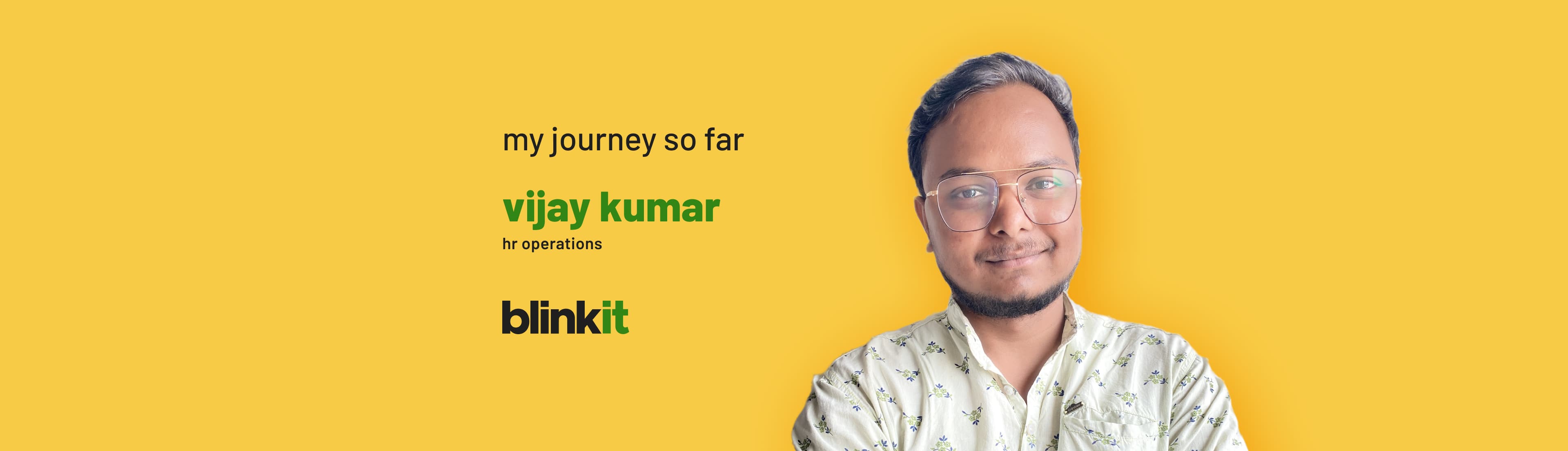 My Journey So Far: Vijay Kumar