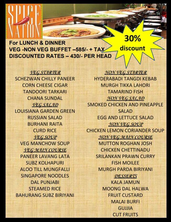 Spice Nation Menu, Menu for Spice Nation, Hinjawadi, Pune Zomato