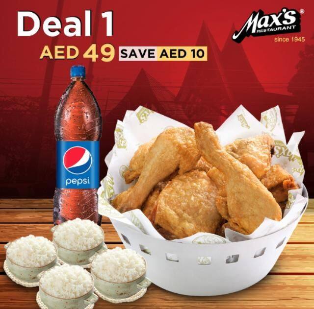 Max's Restaurant Menu, Menu for Max's Restaurant, Mankhool, Dubai Zomato