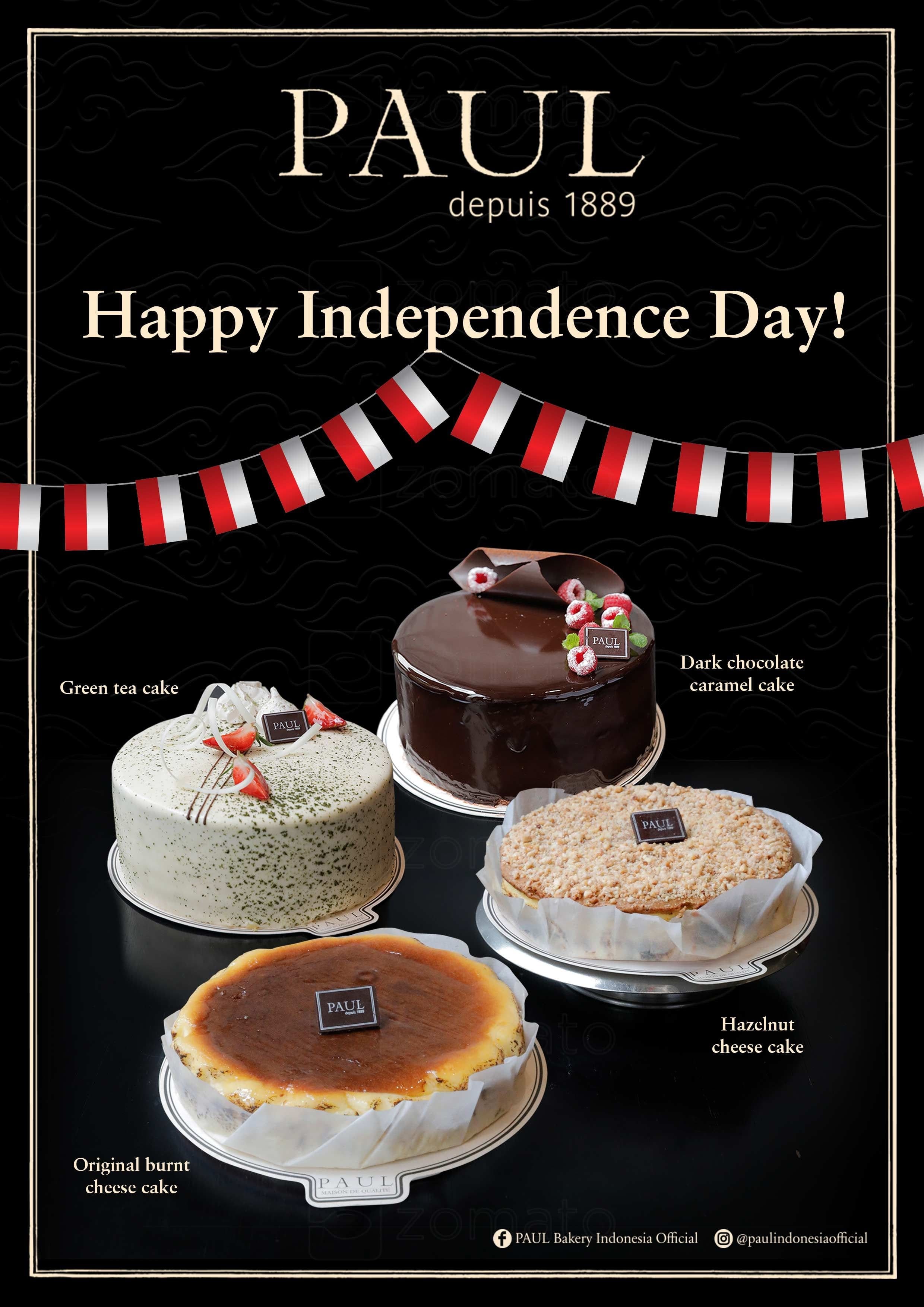 Menu at PAUL cafe, South Jakarta, Pacific Place