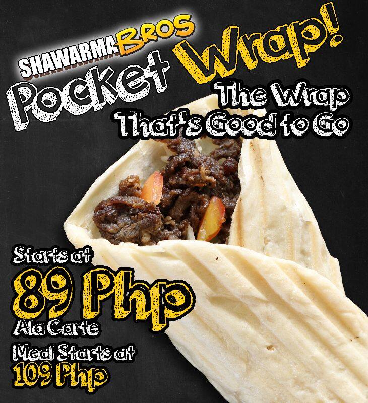 Shawarma Bros Menu, Menu for Shawarma Bros, McKinley Hill, Taguig City