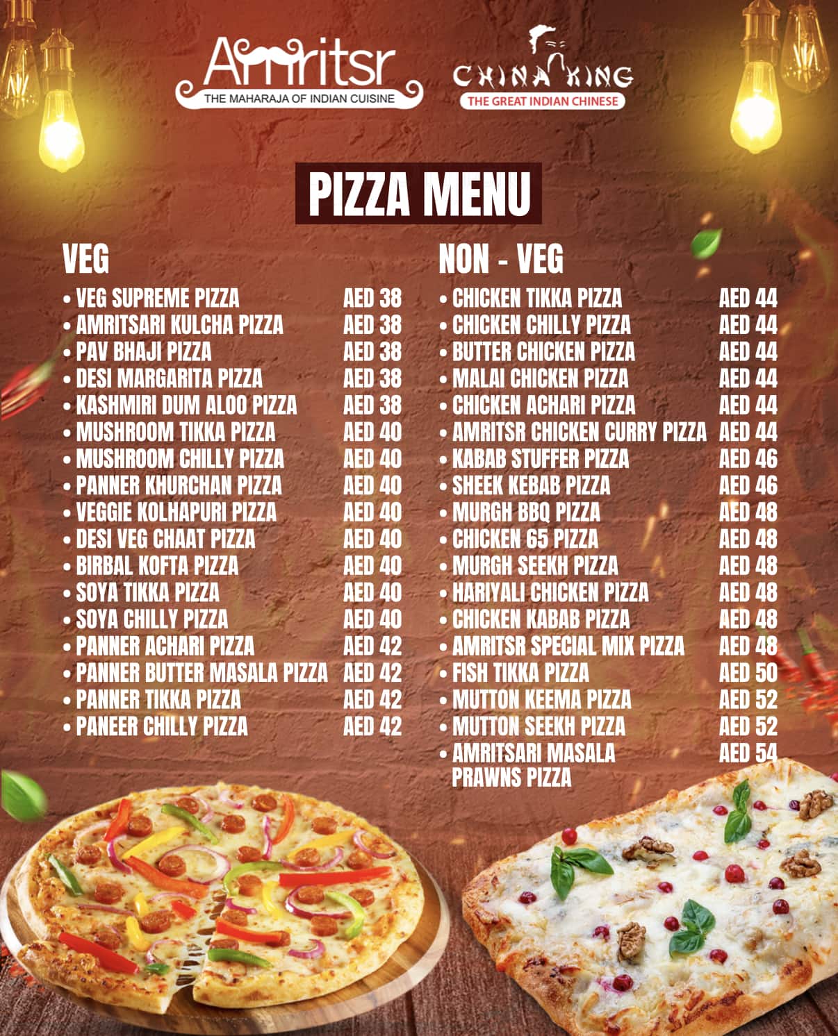 Menu of Amritsr Restaurant, Al Karama, Dubai