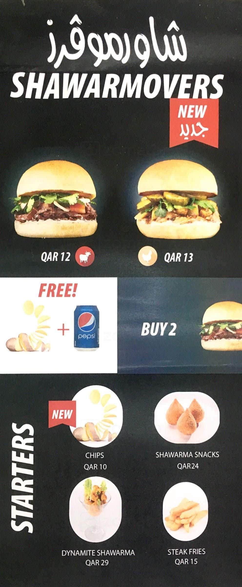 Shawarma Time Menu, Menu for Shawarma Time, Markhiya, Doha Zomato Qatar