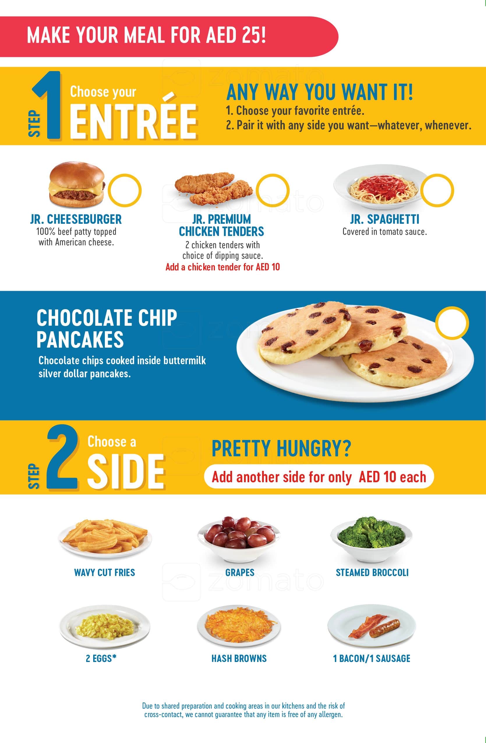 Menu at Denny's BBQ, Dubai, 8th Street