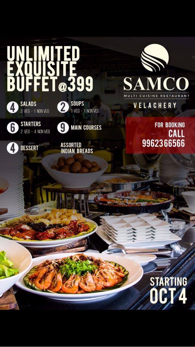 Samco, Velachery, Chennai - Restaurant - Zomato
