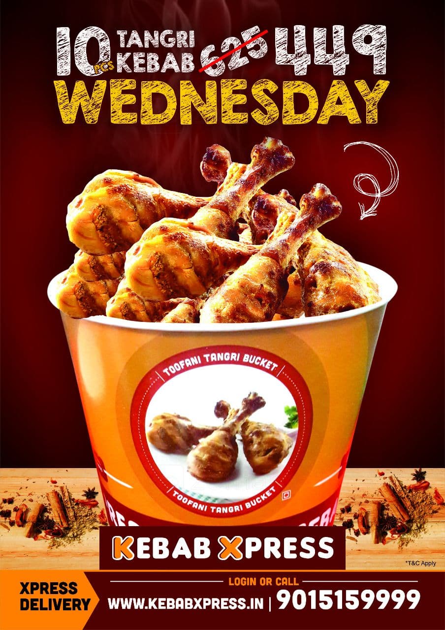 Kebab Xpress Menu, Menu for Kebab Xpress, Rohini, New Delhi Zomato