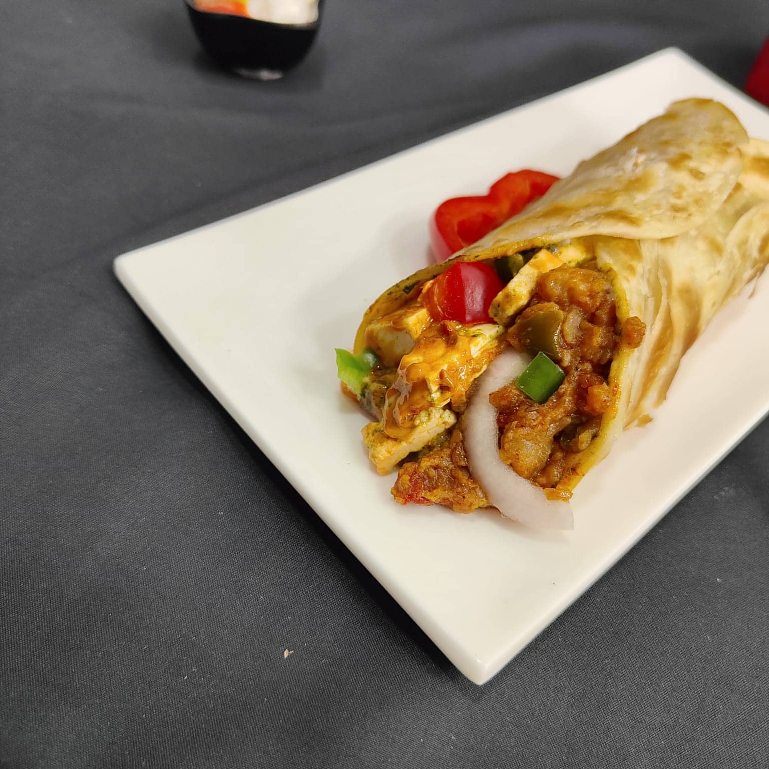 Paneer Bhurji Roll