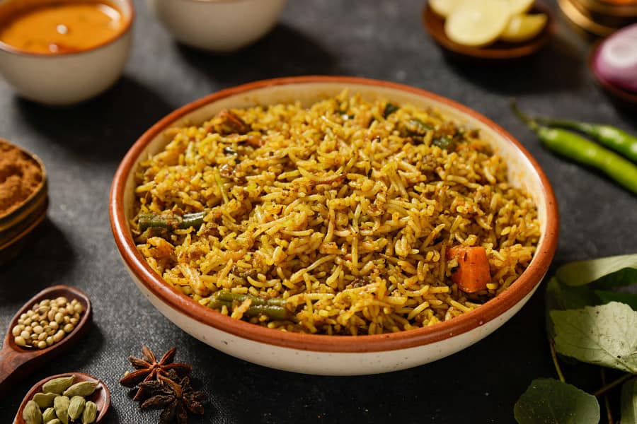 Gongura Veg Pulao