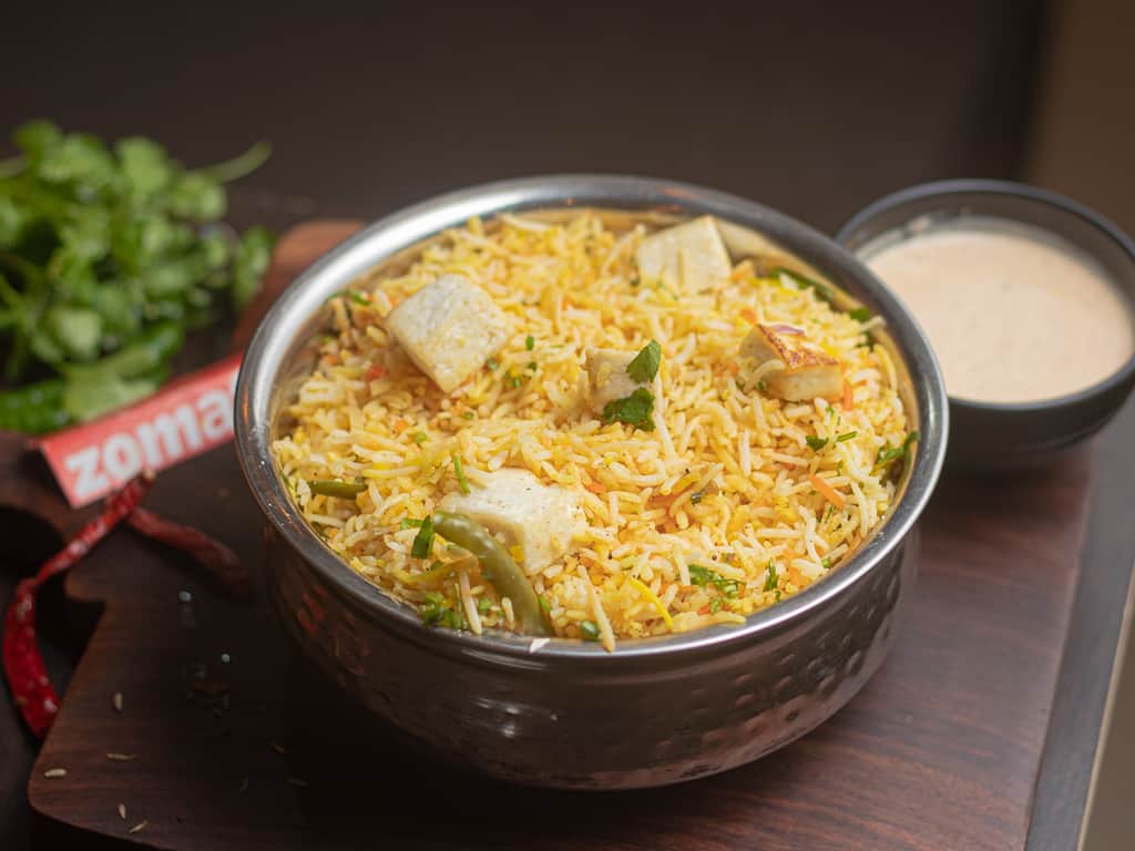 Paneer Biryani