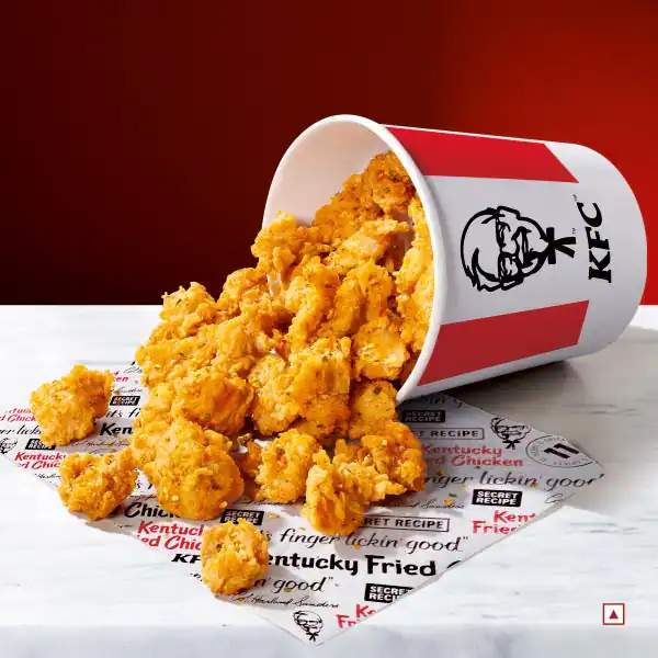 Full House Popcorn Chicken Bucket