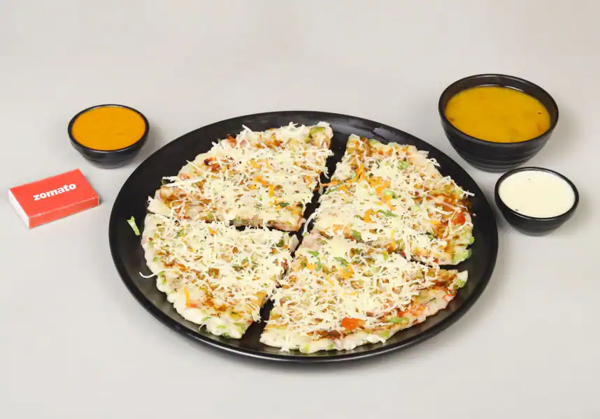 Cheese Onion Uttapam