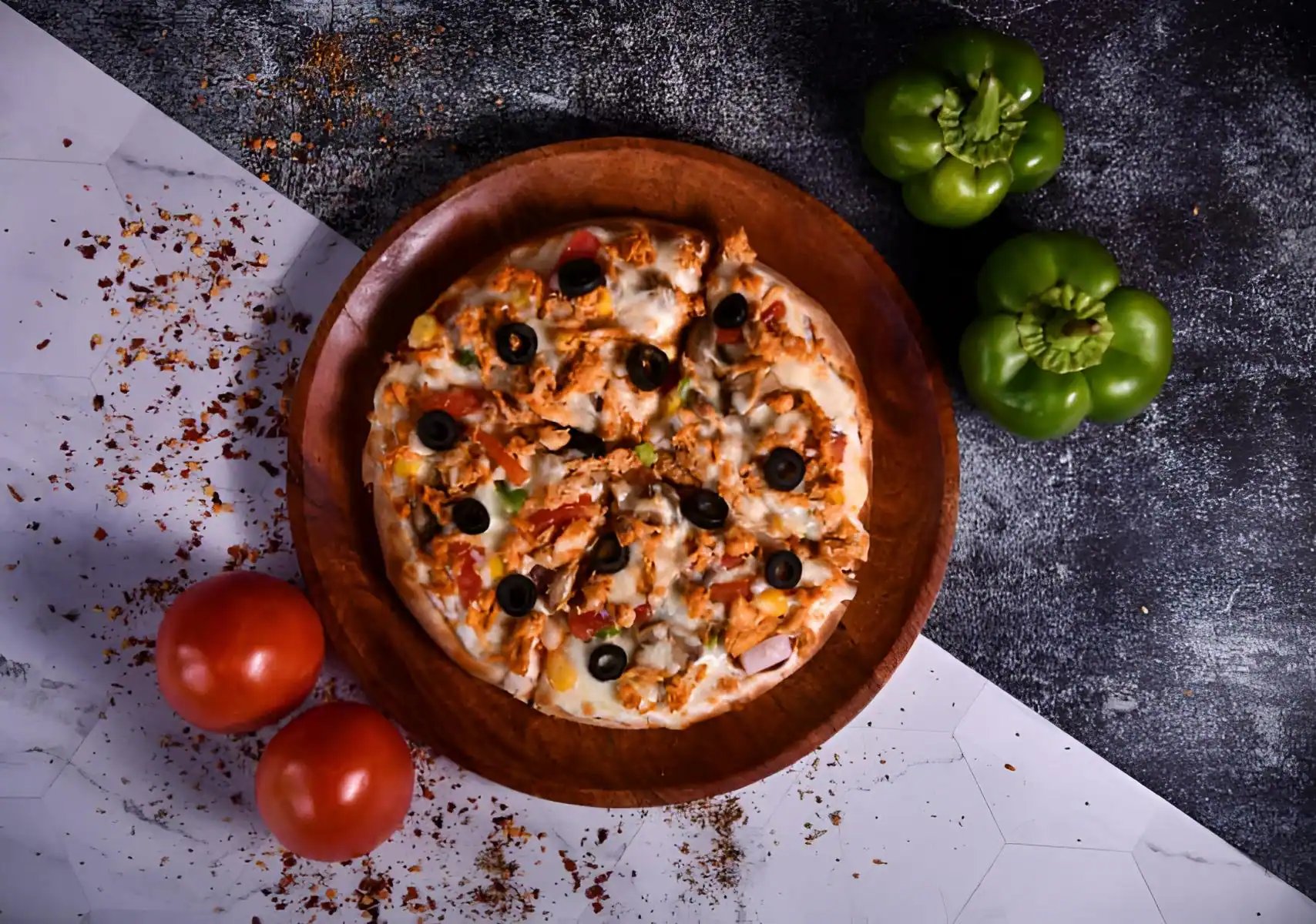 .in Special Chicekn Pizza Regular