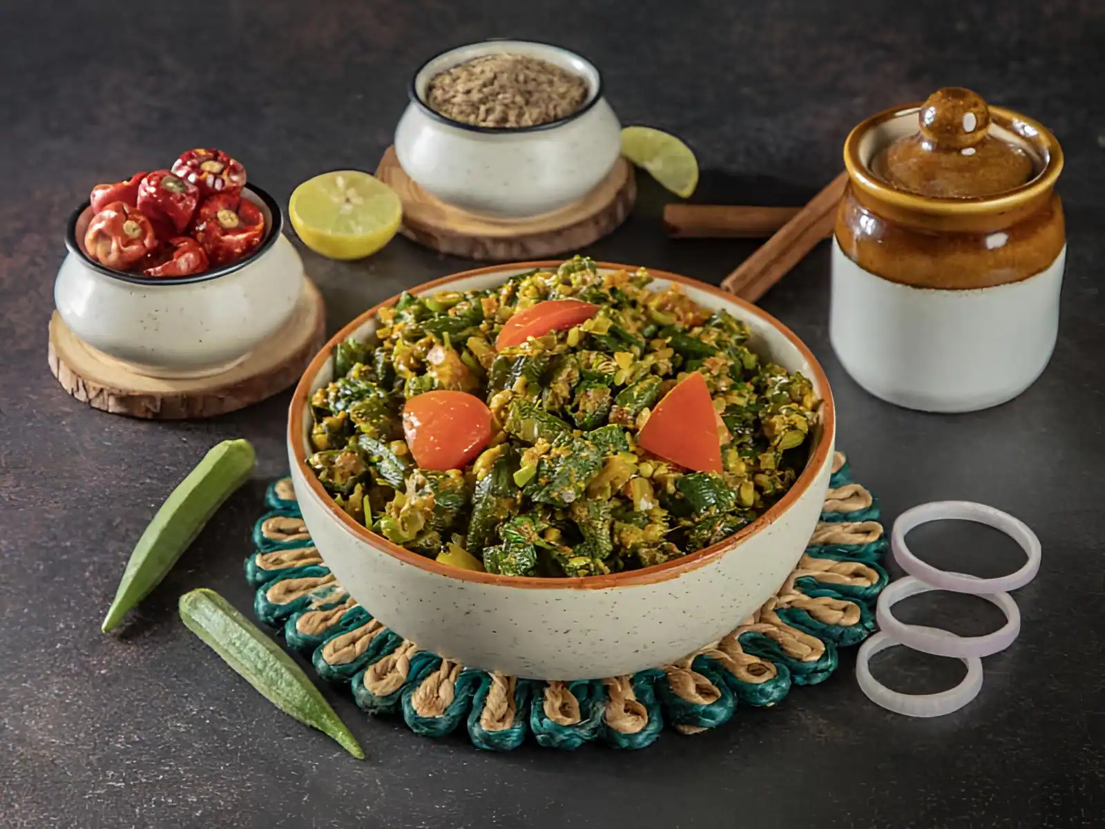 Bhindi Plain Fry