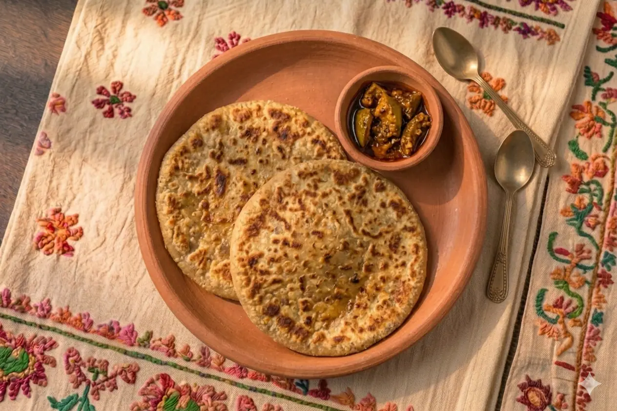 Sattu Paratha [2 Parathas]