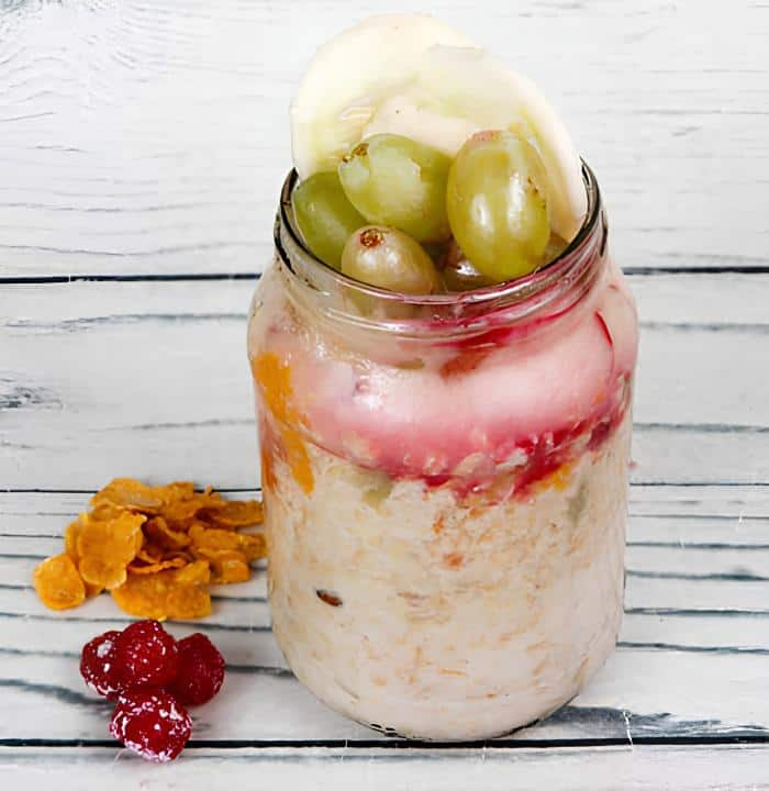 Peachy Blinders Overnight Oats