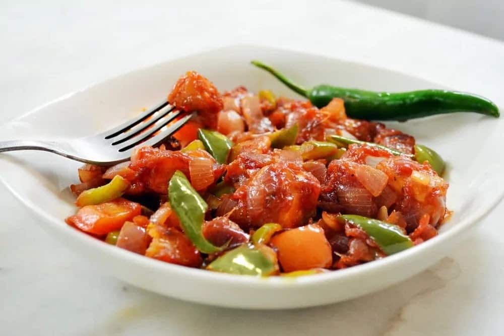 Chilli Paneer Dry