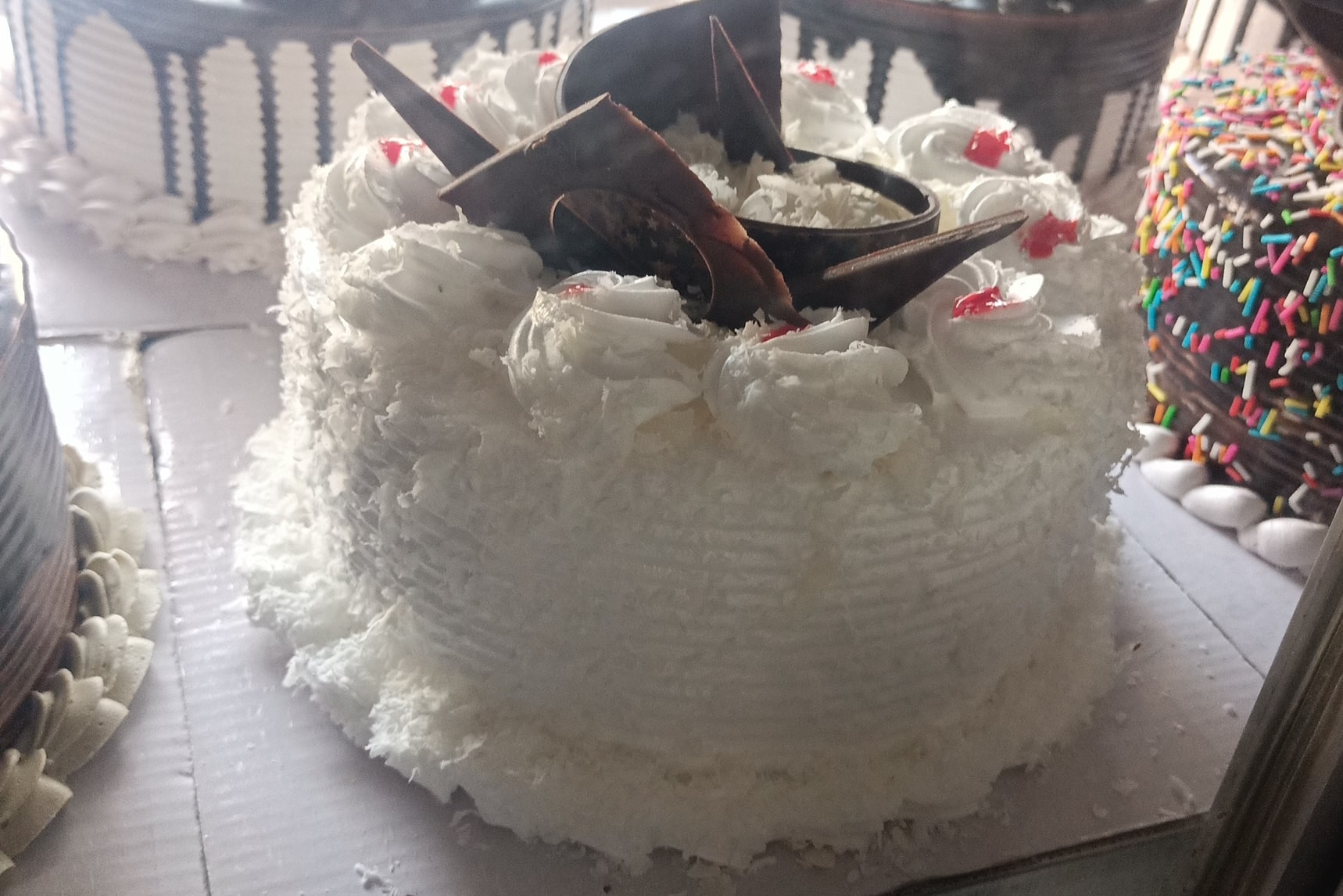 4 layer cake #cakes - Maa Sharda Cake Cafe - Hanumana | Facebook