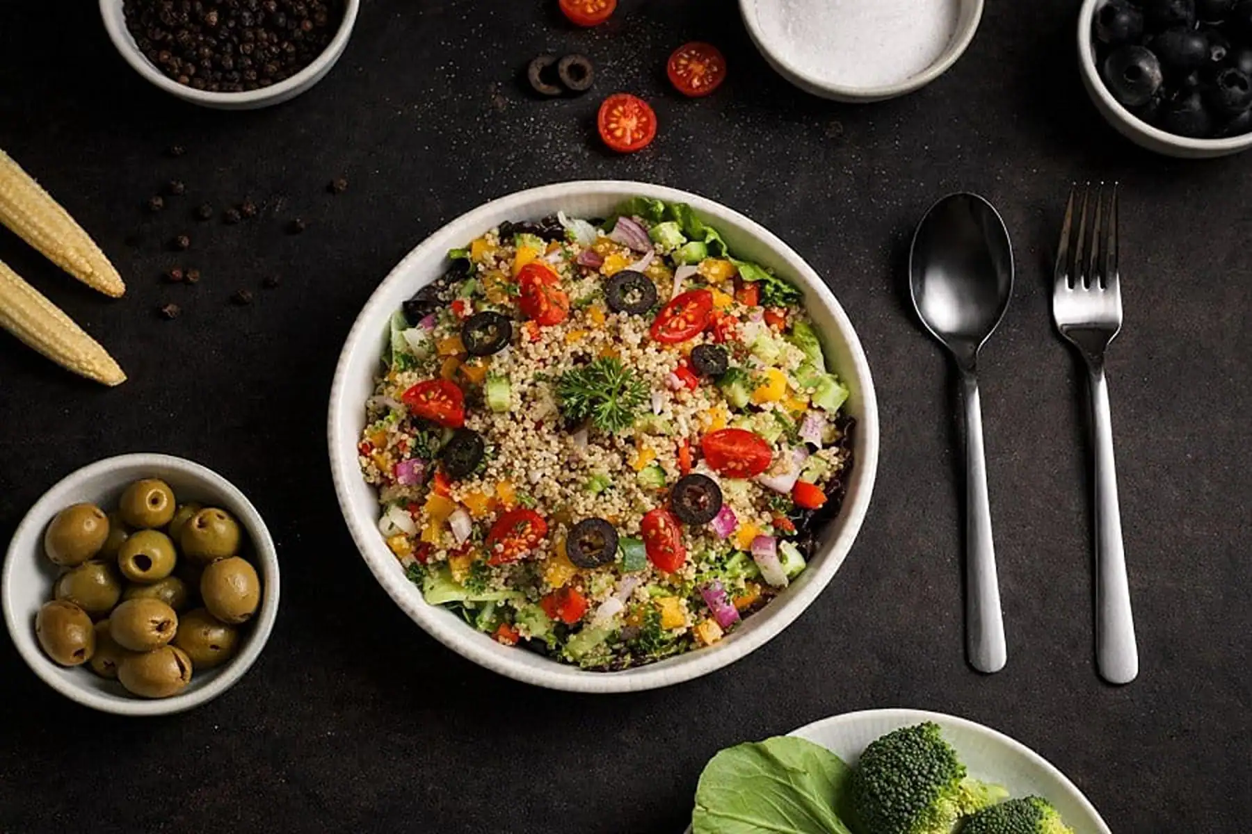 Paneer Quinoa Bowl