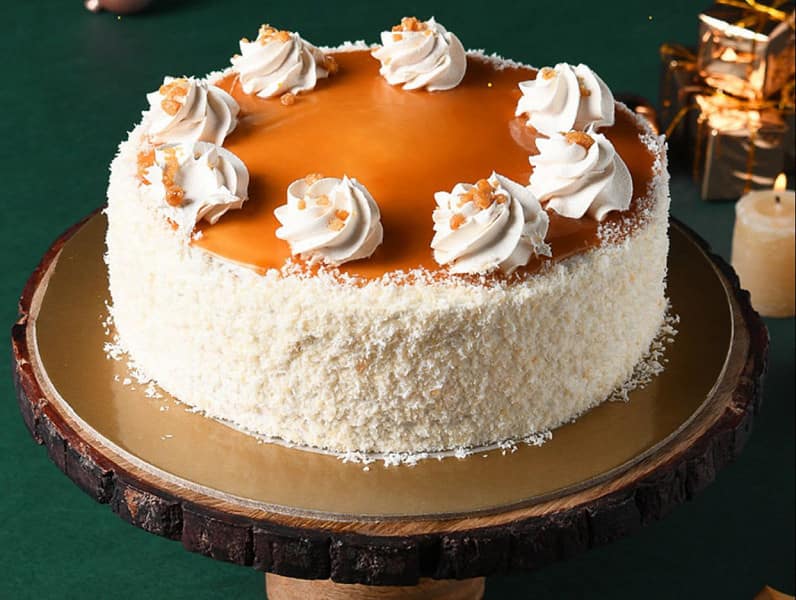 Butterscotch Flavor Cakes | Cake Delivery in Kollam | CakesKart