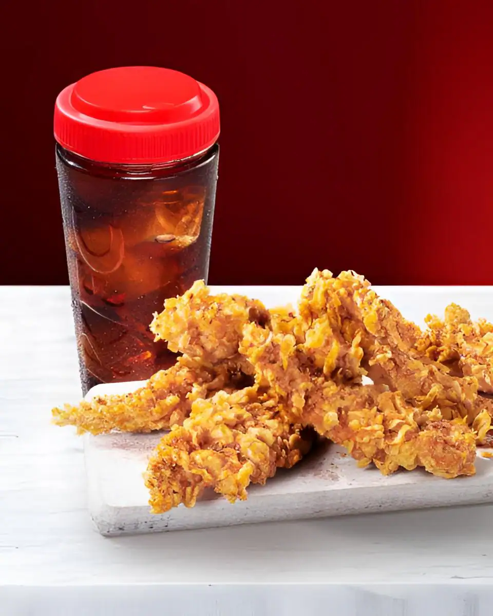 6 Pc Strips & Pepsi Bottle Combo