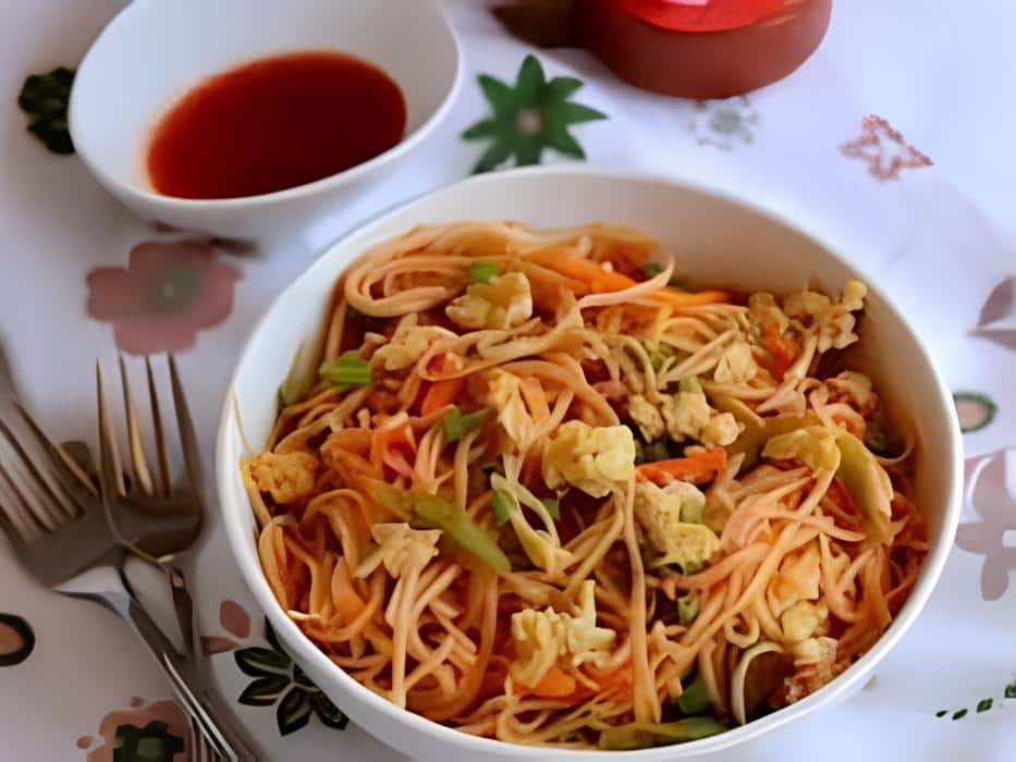 Egg Schezwan Noodles