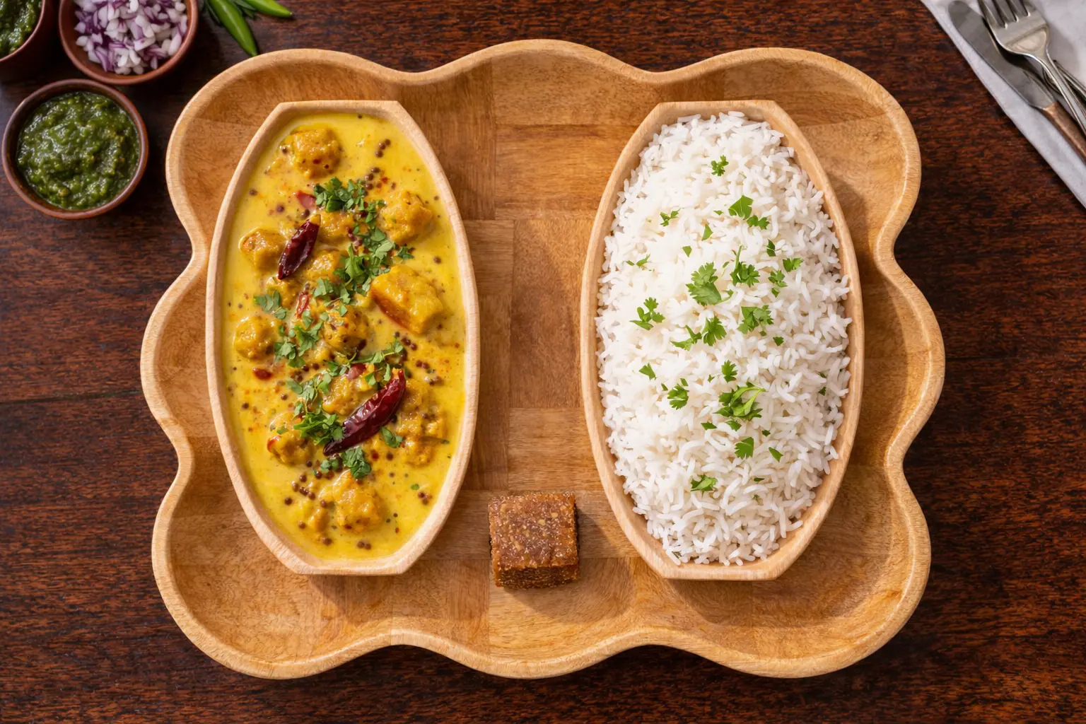 Ghar Wali Kadhi Chawal