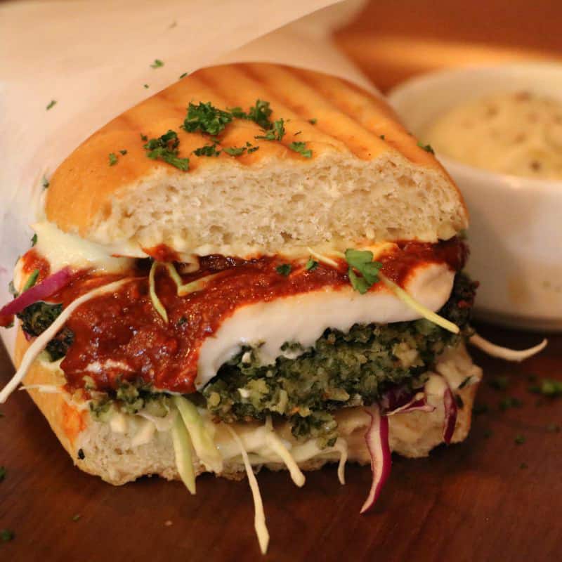 Warm Lebanese Sandwich