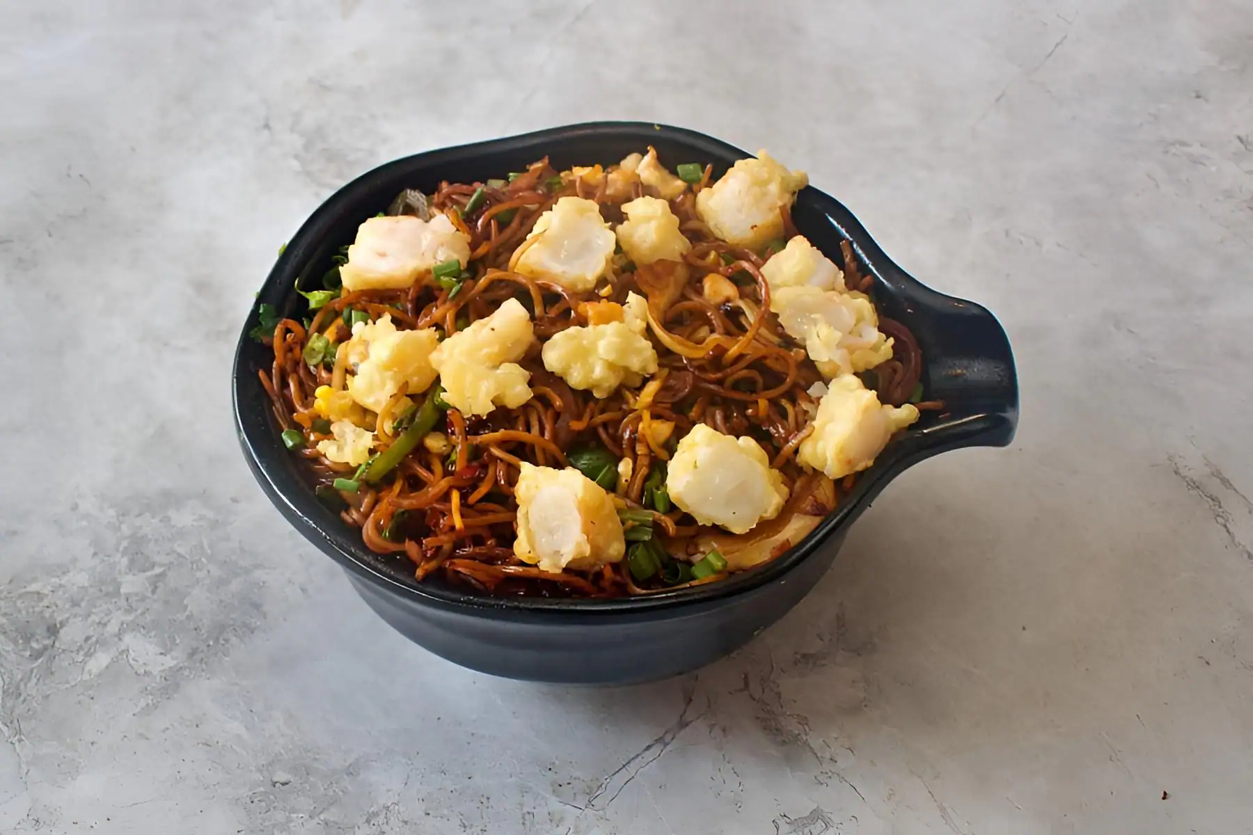 Prawns Burnt Chilli Noodles