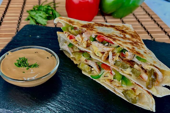 Peri Chicken Quesadilla
