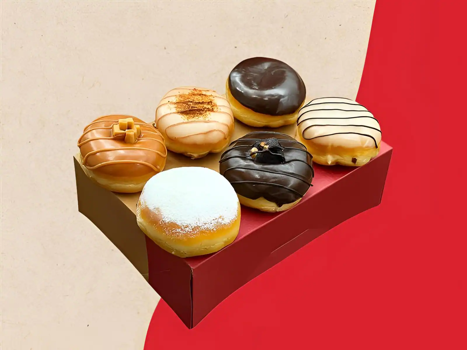 Dream Donut Box Of 6.