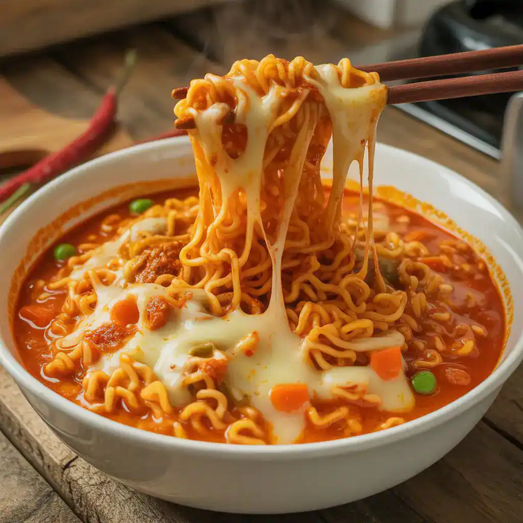 Spicy Cheesy Maggi