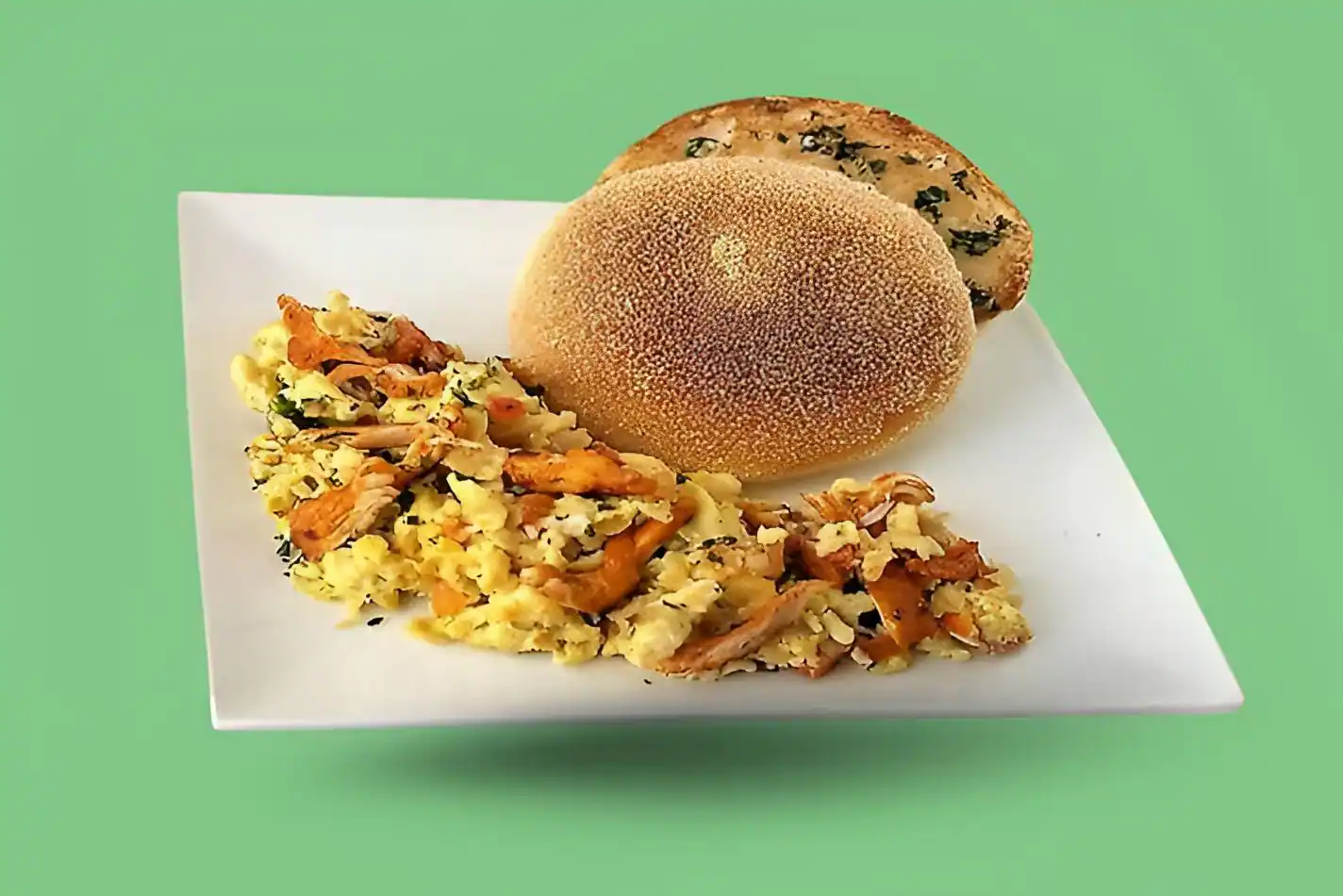 Periperi Chicken Scrambled Eggs Combo