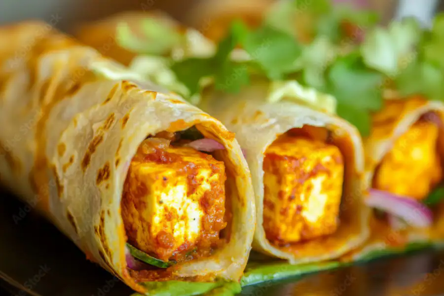 Paneer Tikka Roll