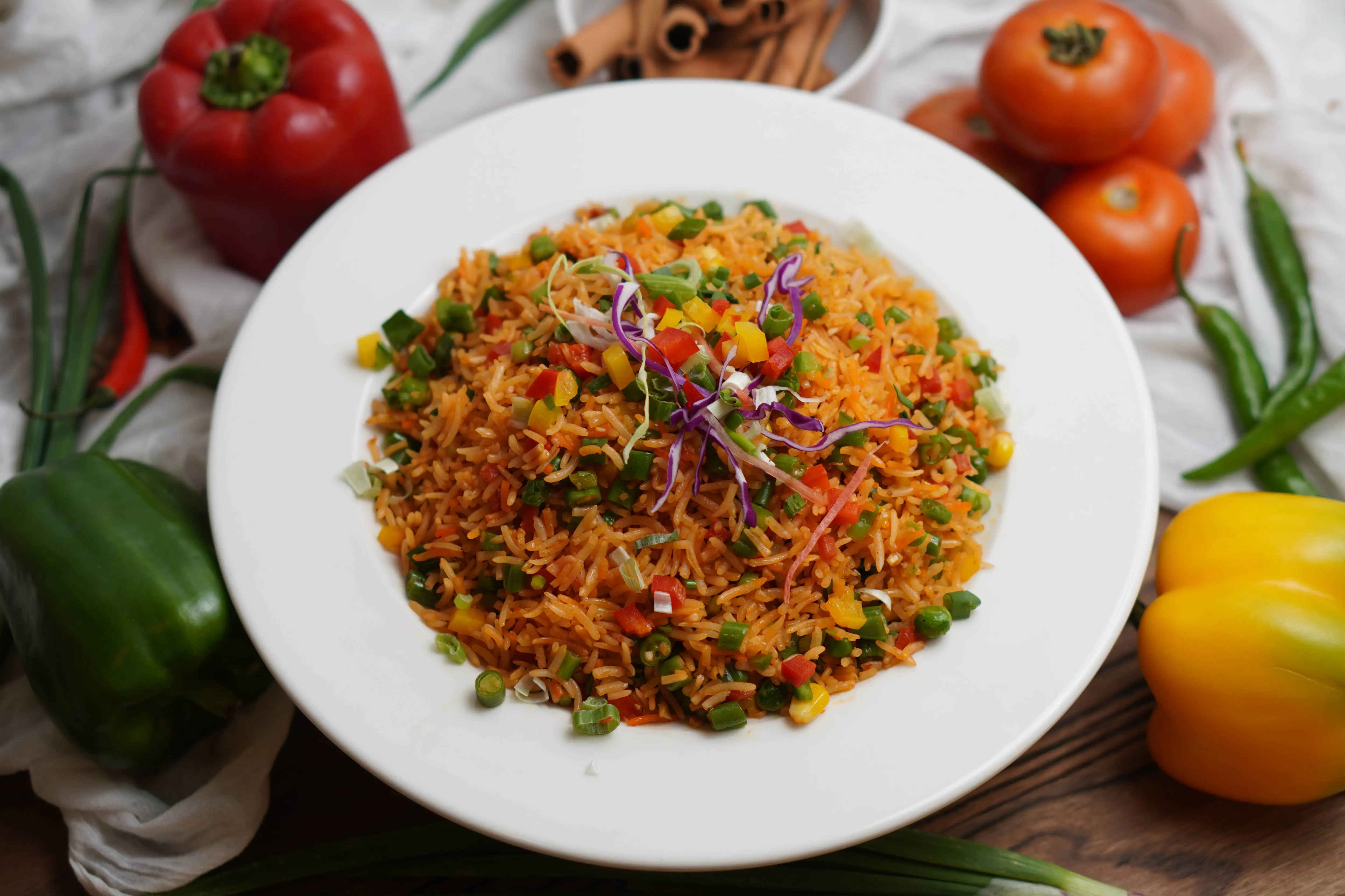 Veg Schezwan Fried Rice