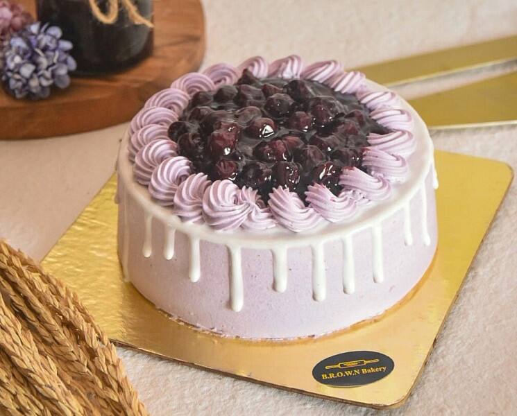 Blueberry Exotic Cake