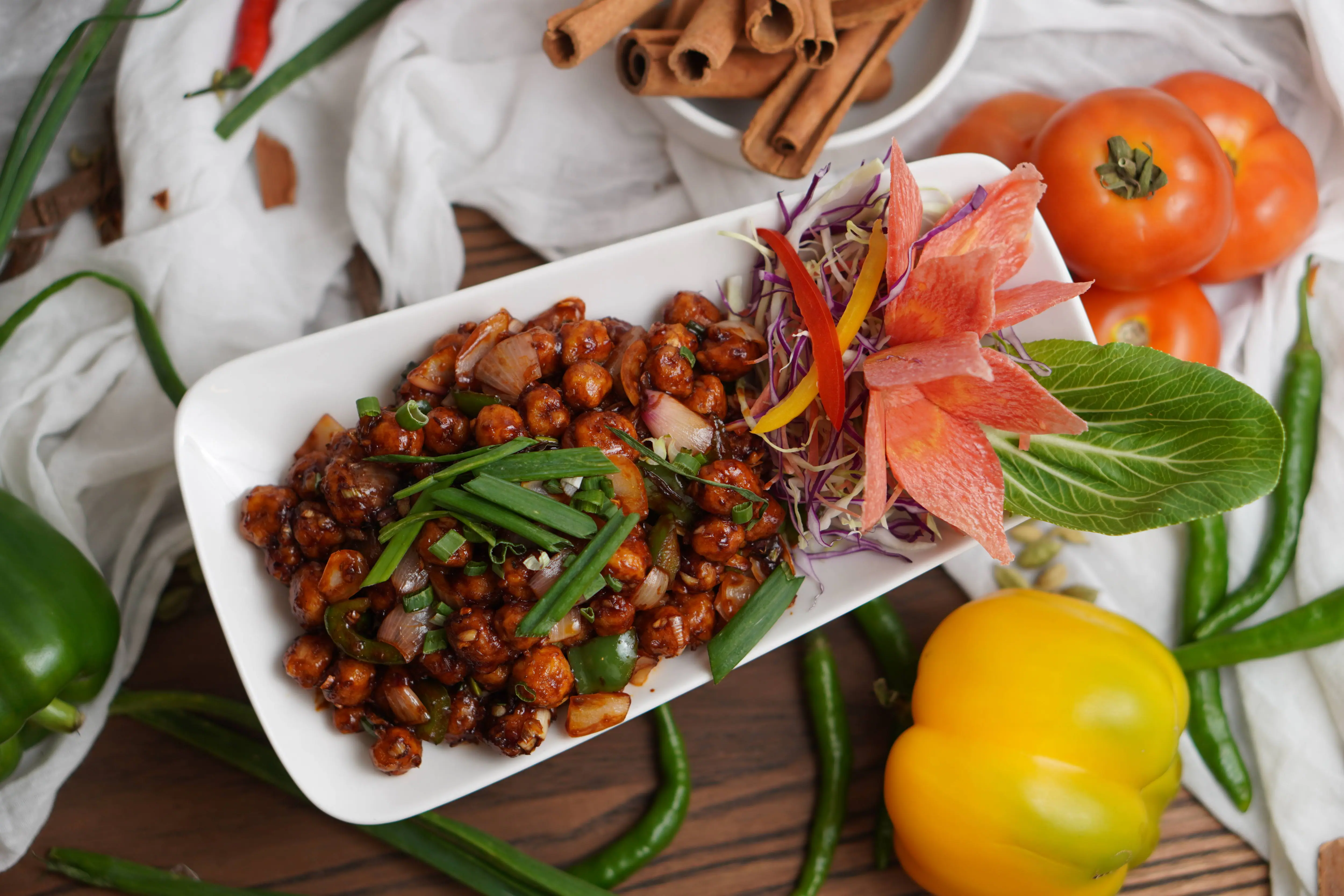 Crispy Chilli Chana